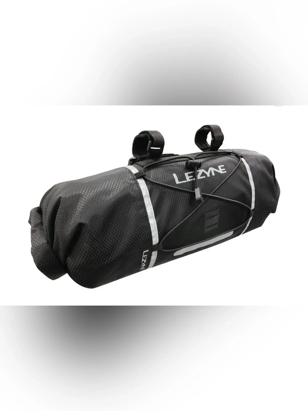 NWT Lezyne Black Bike Handlebar Bag, 7L Capacity